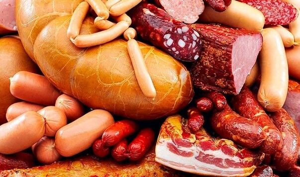 Sausage as a potentially harmful product