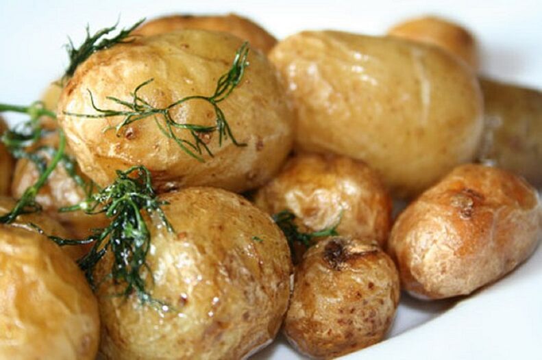 Use potatoes as the use of potential reduction