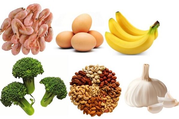 Useful products that improve the potential of the male diet